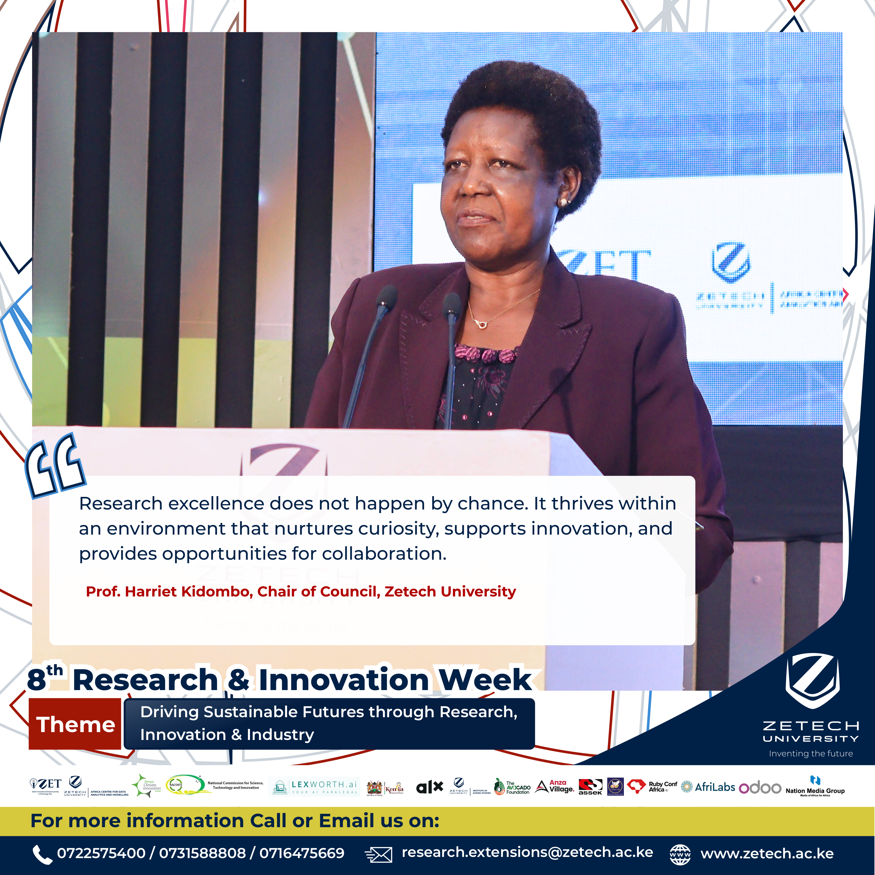 Prof. Harriet Kidombo